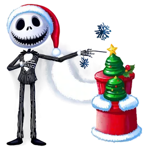 Jack Skellington Santa Surprise PNG 73 PNG