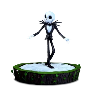 Jack Skellington Scene PNG 05062024
