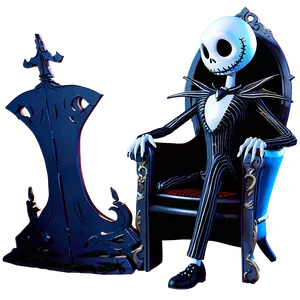 Jack Skellington Throne Png 36 PNG image