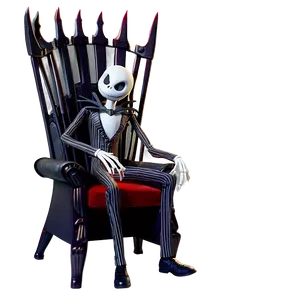 Jack Skellington Throne Png Jbe PNG image