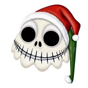 Jack Skellington Xmas Santa PNG 22