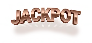 Jackpot3 D Text Design PNG image
