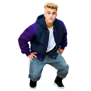 Jake Paul Casual Pose PNG