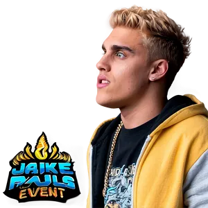 Jake Paul Event Promotion PNG