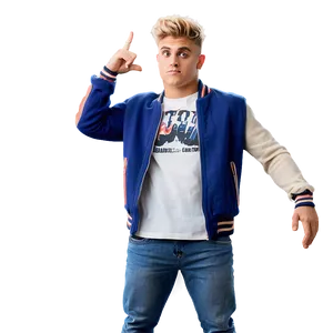 Jake Paul Pointing Gesture PNG