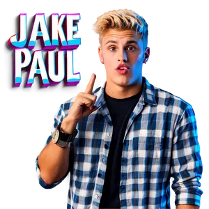 Jake Paul Promotional Portrait PNG