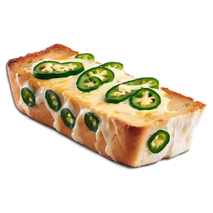 Jalapeno Cheese Bread Slice PNG Wki59 PNG