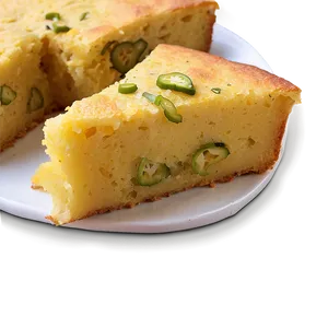 Jalapeno Cornbread PNG Ojy