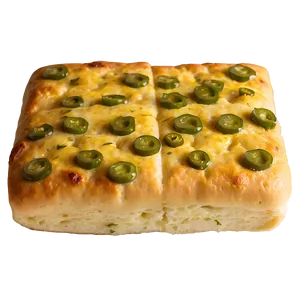 Jalapeno Focaccia PNG 12