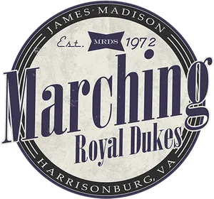 James Madison University Marching Royal Dukes Logo PNG image