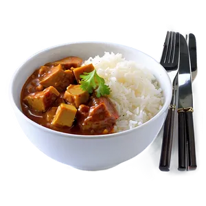Japanese Curry Rice Bowl PNG 26