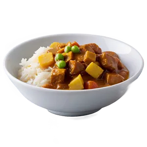 Japanese Curry Rice Bowl PNG 68