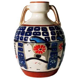 Japanese Sake Jug PNG 1