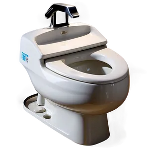 Japanese Style Bidet Toilet Png 05042024 PNG image