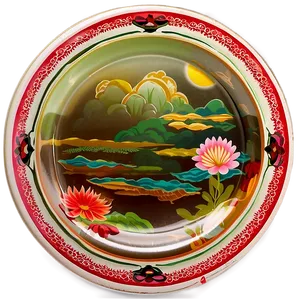 Japanese Style Plates PNG Iay PNG