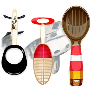 Japanese Style Utensils PNG 06212024