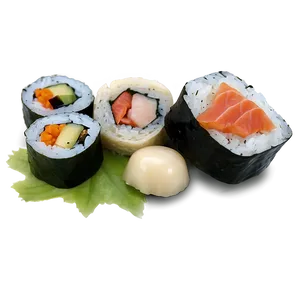 Japanese Sushi Selection PNG Wvf