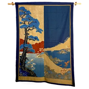 Japanese Tapestry PNG Cbj