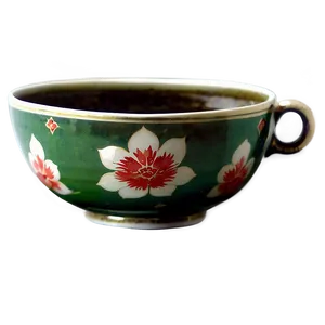 Japanese Tea Cup Art PNG Vqb45