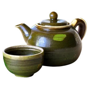 Japanese Tea Pot PNG Dcs53