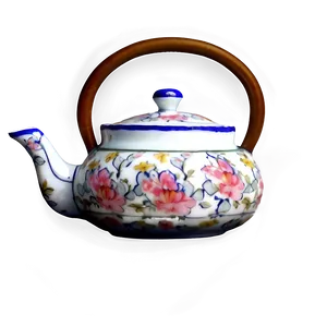 Japanese Tea Pot PNG Epu