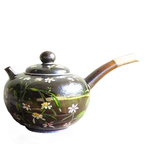 Japanese Tea Pot PNG Lya