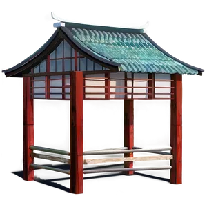 Japanese Traditional House PNG 04292024