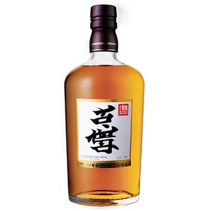 Japanese Whisky Bottle PNG 53