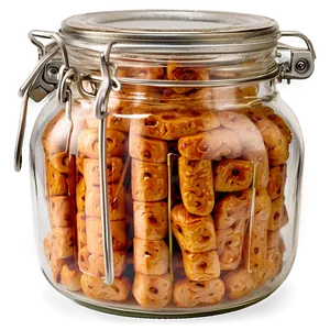 Jar With Clamp Lid Png 05242024 PNG image