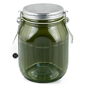 Jar With Metal Lid Png Ovp PNG image