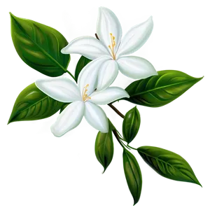 Jasmine Night Flower PNG Smk77