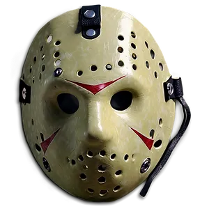 Jason Voorhees Face Close-up Png 05062024 PNG image