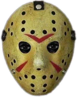 Jason Voorhees Hockey Mask PNG image