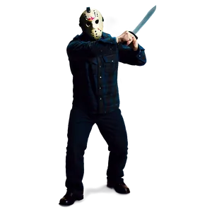 Jason Voorhees In Action Png Nvv PNG image