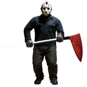 Jason Voorhees In Action Png Nwq PNG image