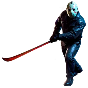 Jason Voorhees In Action Png Tal PNG image