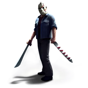 Jason Voorhees In Shadows Png Goq PNG image