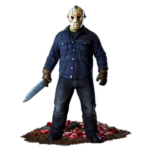 Jason Voorhees Rising From Grave Png 7 PNG image