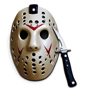 Jason Voorhees With Machete Png Ncw39 PNG image