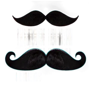 Jazz Age Mustache PNG 05042024