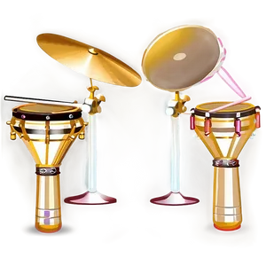 Jazz Drum Set Png Jbx PNG image