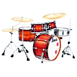 Jazz Drum Set Png Xjf PNG image