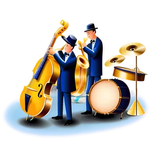 Jazz Quartet Clipart Png 06122024 PNG image