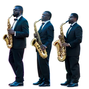 Jazz Sax Quartet Png Llk PNG image