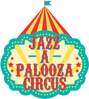 Jazzapalooza Circus Poster PNG image