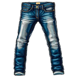 Jean Seam Texture PNG Pwt19 PNG