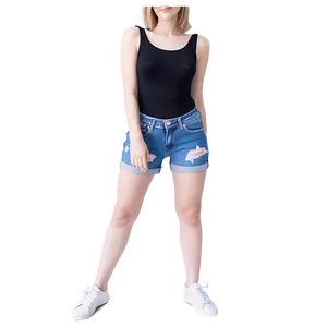 Jean Shorts Design Png Kbn PNG image