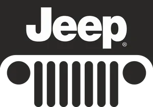 Jeep Brand Logo Grille Design PNG image