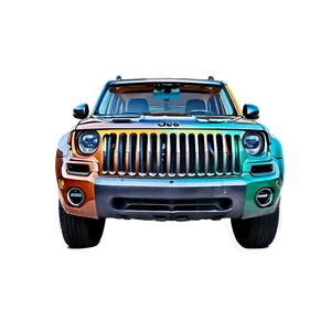 Jeep Grill Art Png 06272024 PNG image