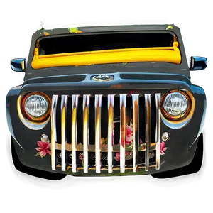 Jeep Grill B PNG image